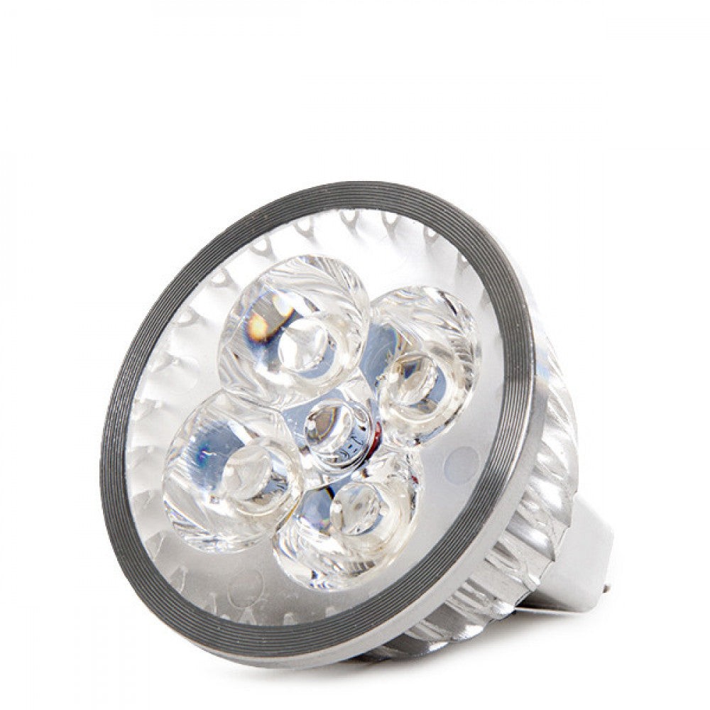 Lampadina LED GU5.3 4W 281Lm 3000ºK MR16 24V Epistar 40. Lampadina LED GU5.3 4W 281Lm 3000ºK MR16 24V Epistar 40.