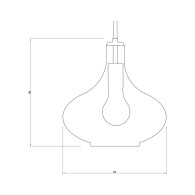 Lampada A Sospensione "Atsugicho"