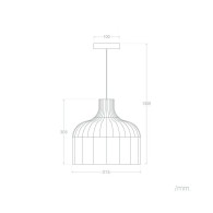 Lampada A Sospensione "Quetzaltenango"