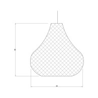 Lampada A Sospensione "Orsk"