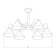 Lampada A Sospensione "Bratsk"
