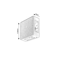 Applique da esterno RABALUX "Lippa" LED 190Lm 6W 190Lm IP54