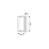 Applique da esterno RABALUX "Mendoza" LED 550Lm 6.
