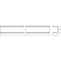 Strisce LED Ledvance Profilo Medio -PM05/U/17.5X14.