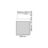 Pannello LED LEDVANCE 36W 4320Lm 4000K 120° IP54/IP20