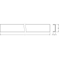 Profili diffusore Ledvance -PC/P02/C/1 1M