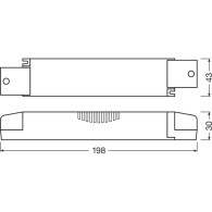 Trasformatore LED Ledvance EC Superior DR-SUP-60/220-240/24