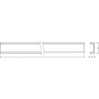 Strisce LED Ledvance Profilo Piatto -PF02/U/16X5/10/1 1M