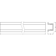 Strisce LED Ledvance Profilo Medio -PM01/UW/21.