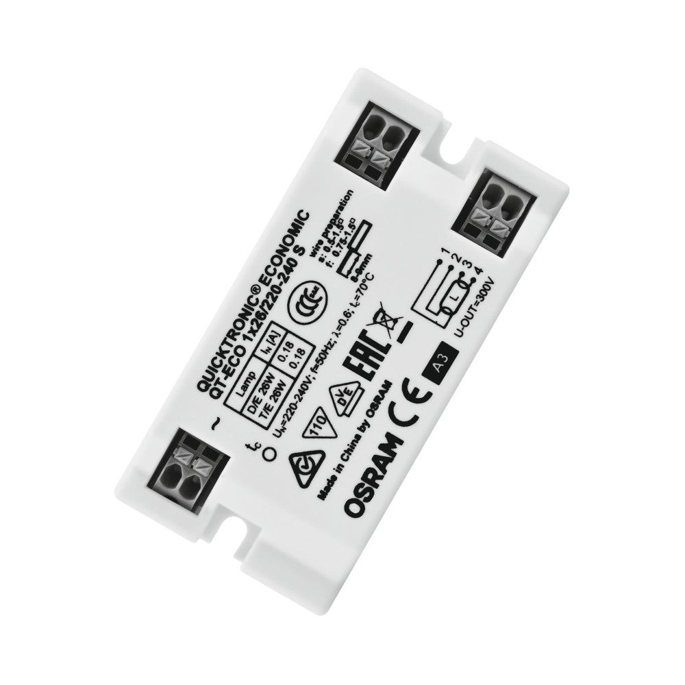Ledvance/Osram QuickTronic QT ECO QT-ECO 1X26/220-240 S Ledvance/Osram QuickTronic QT ECO QT-ECO 1X26/220-240 S
