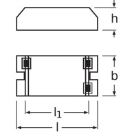 Ledvance/Osram QuickTronic QT ECO QT-ECO 1X26/220-240 S
