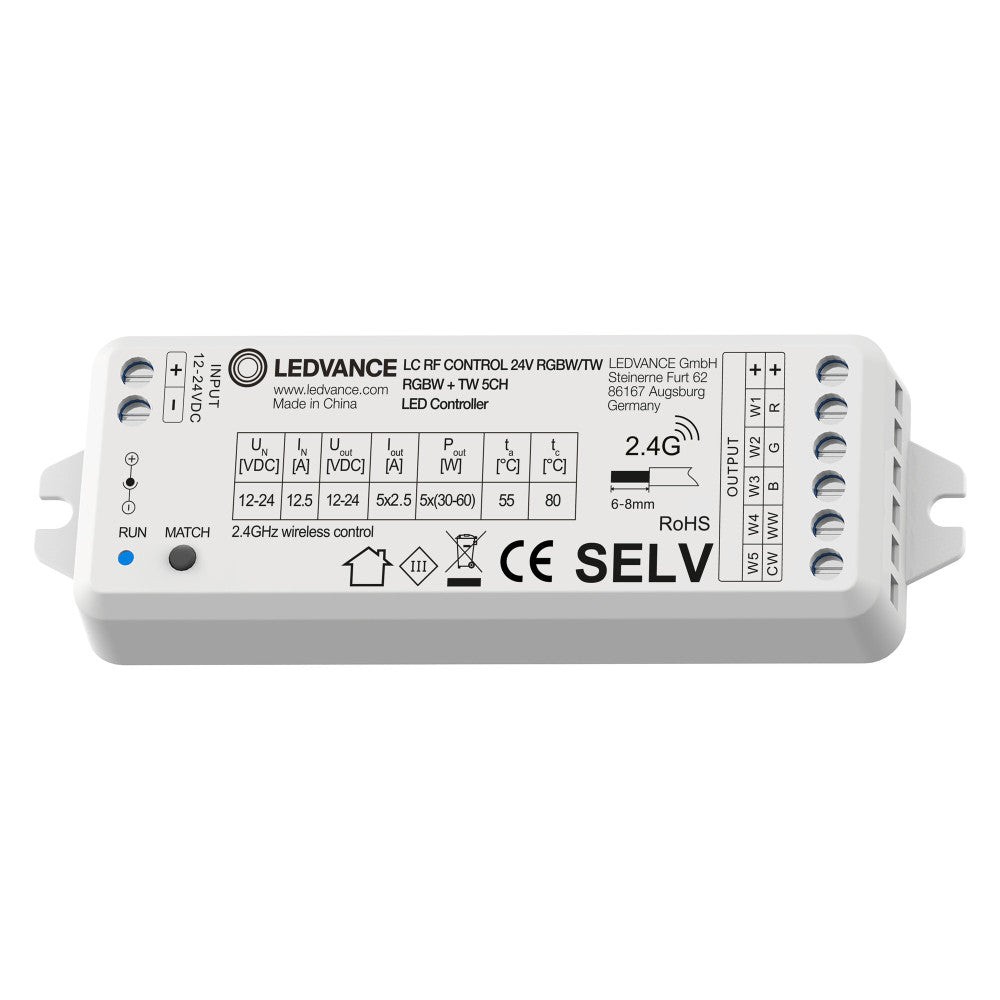 Controller LEDVANCE EC LC RF Control 24 V RGBW/TW Controller LEDVANCE EC LC RF Control 24 V RGBW/TW