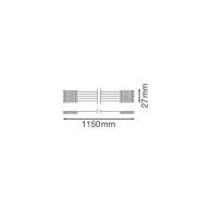Attrezzatura impermeabile Ledvance 120 cm x 1 tubo