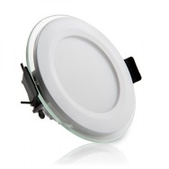 Faretto LED Downlight 6W 600Lm 4200ºK Vetro Circolare Ø95Mm