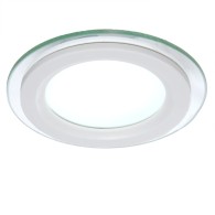 Faretto LED Downlight 6W 600Lm 4200ºK Vetro Circolare Ø95Mm