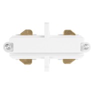 Connettore lineare per accessori per illuminazione a binario