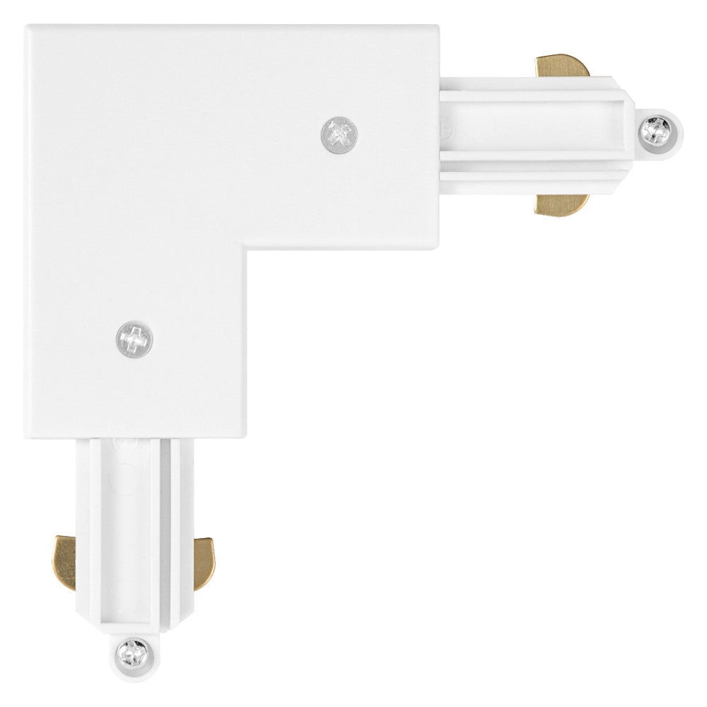 Connettore angolare per accessorio faretto da binario LED Connettore angolare per accessorio faretto da binario LED