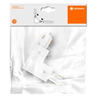 Connettore angolare per accessorio faretto da binario LED
