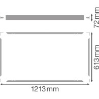 Accessorio Pannello LED Pannello Ledvance 1200x600 Kit