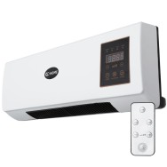 Riscaldatore PTC + Ventola 1500W Bianco Telecomando