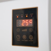 Riscaldatore PTC + Ventola 1500W Bianco Telecomando