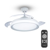 Philips/Signify "Bliss" Ventilatore da soffitto LED Telecomando