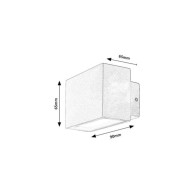 RABALUX "Mataro" Lampada da parete per esterno LED 7W 580Lm