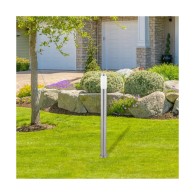 RABALUX "Inoxtorch" Faro da esterno 1xE27 IP44