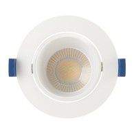 Faretto LED Downlight da Incasso Orientabile 8W 750Lm CCT