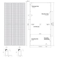 Confezione da 2 Pannelli Solari Monofacciali Ledvance 550W