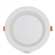 Faretto LED circolare da incasso 18W 2520Lm 2700ºK Antiriflesso