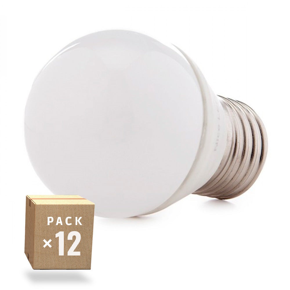 Confezione da 12 Lampade LED 2835SMD E27 5W 410Lm 40. Confezione da 12 Lampade LED 2835SMD E27 5W 410Lm 40.