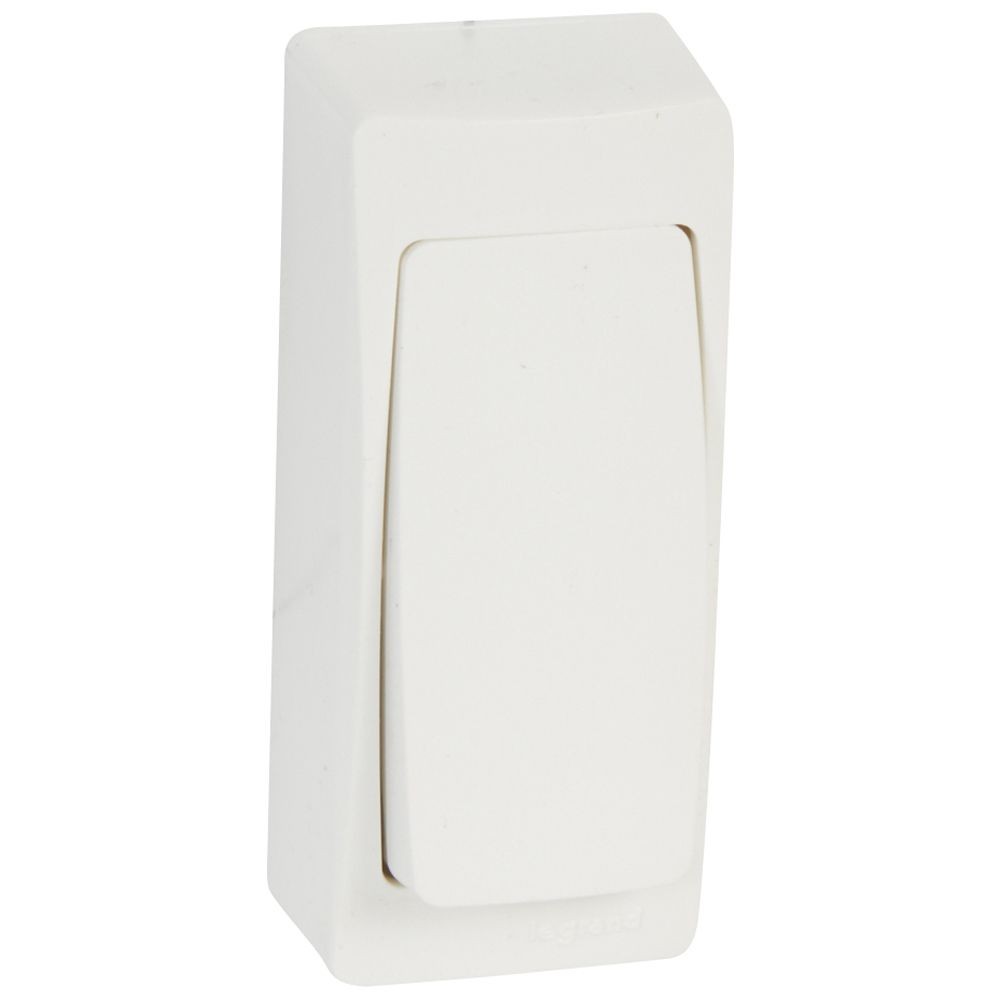 LEGRAND-Pulsante - Oteo - Monoblocco - 6A - Versione stretta LEGRAND-Pulsante - Oteo - Monoblocco - 6A - Versione stretta