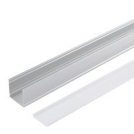 Profilo Per Strisce LED 2 metri - Diffusore Opale