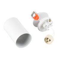 Faretto da incasso GU10 bianco (senza lampadina)