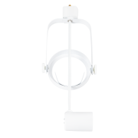 E27 Faretto da Binario Monofase Senza Lampadina Bianco