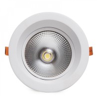 Faretto LED circolare da incasso 15W 2100Lm 2700ºK Antiriflesso