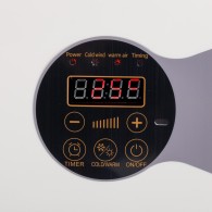 Riscaldatore PTC + Ventola 1500W Bianco Telecomando
