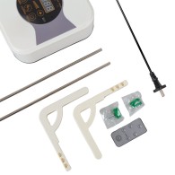 Riscaldatore PTC + Ventola 1500W Bianco Telecomando