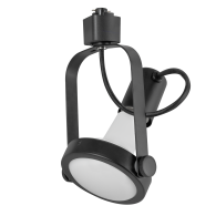Faretto da Binario Monofase E27 Senza Lampadina Nero