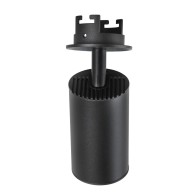 Faretto da incasso GU10 nero (senza lampadina)