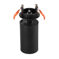 Faretto da incasso GU10 nero (senza lampadina)