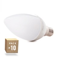 Confezione da 10 Lampade LED a Candela 2835SMD E14 5W 410Lm