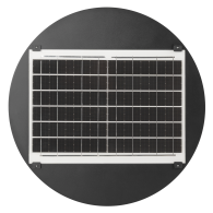 Sensore di telecomando per lampione stradale a LED solare da
