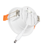 Faretto LED Downlight 7W 140Lm/W Driver LIFUD Flicker Free