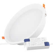 Faretto LED Downlight 32W 140Lm/W Driver LIFUD Flicker Free