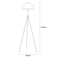 Lampada da pavimento "Orel"