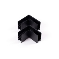Connettore L Traccia Magnetico Superficie Montata 20mm