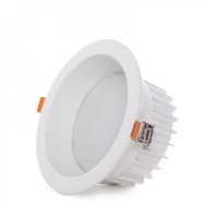 Faretto LED circolare da incasso 15W 2100Lm 2700ºK Antiriflesso