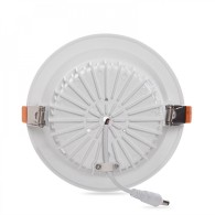Faretto LED circolare da incasso 15W 2100Lm 2700ºK Antiriflesso